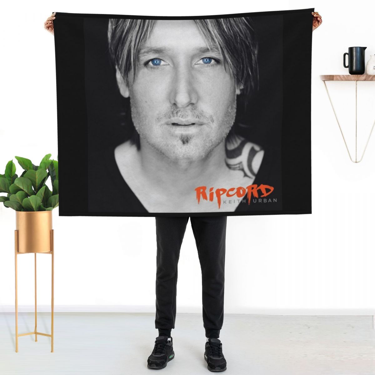 Keith Urban Ripcord Throw Blan - Anime Cosplay Idea recension och pris