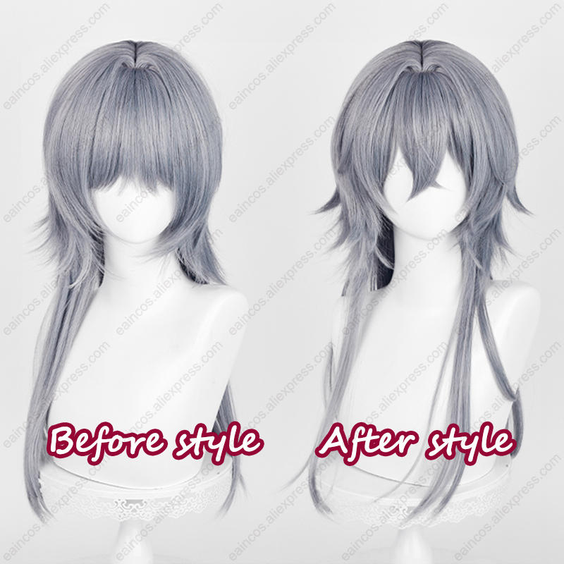 Arknights Logos Cosplay Wig 62 - Anime Cosplay Blue Hair recension och pris
