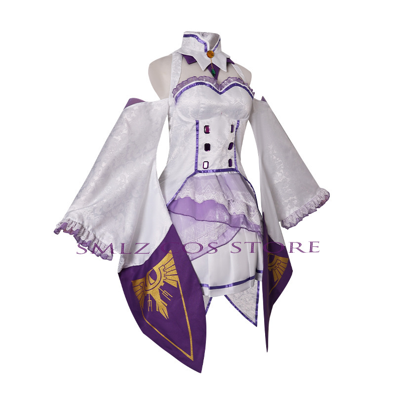 Emilia Cosplay Anime Re Zero K - Anime Cosplay Ladies recension och pris