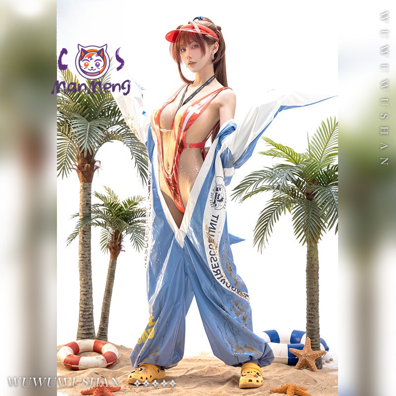 Marciana NIKKE Swimsuit Cospla - Anime Cosplay Jumpsuit recension och pris