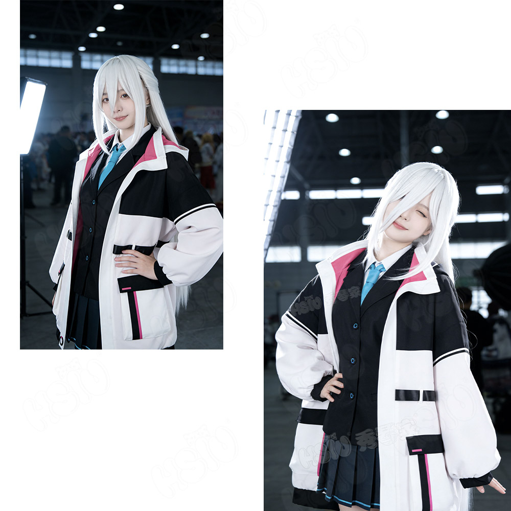 Blue Archive Kei Cosplay Costu - Anime Cosplay Blue Hair recension och pris