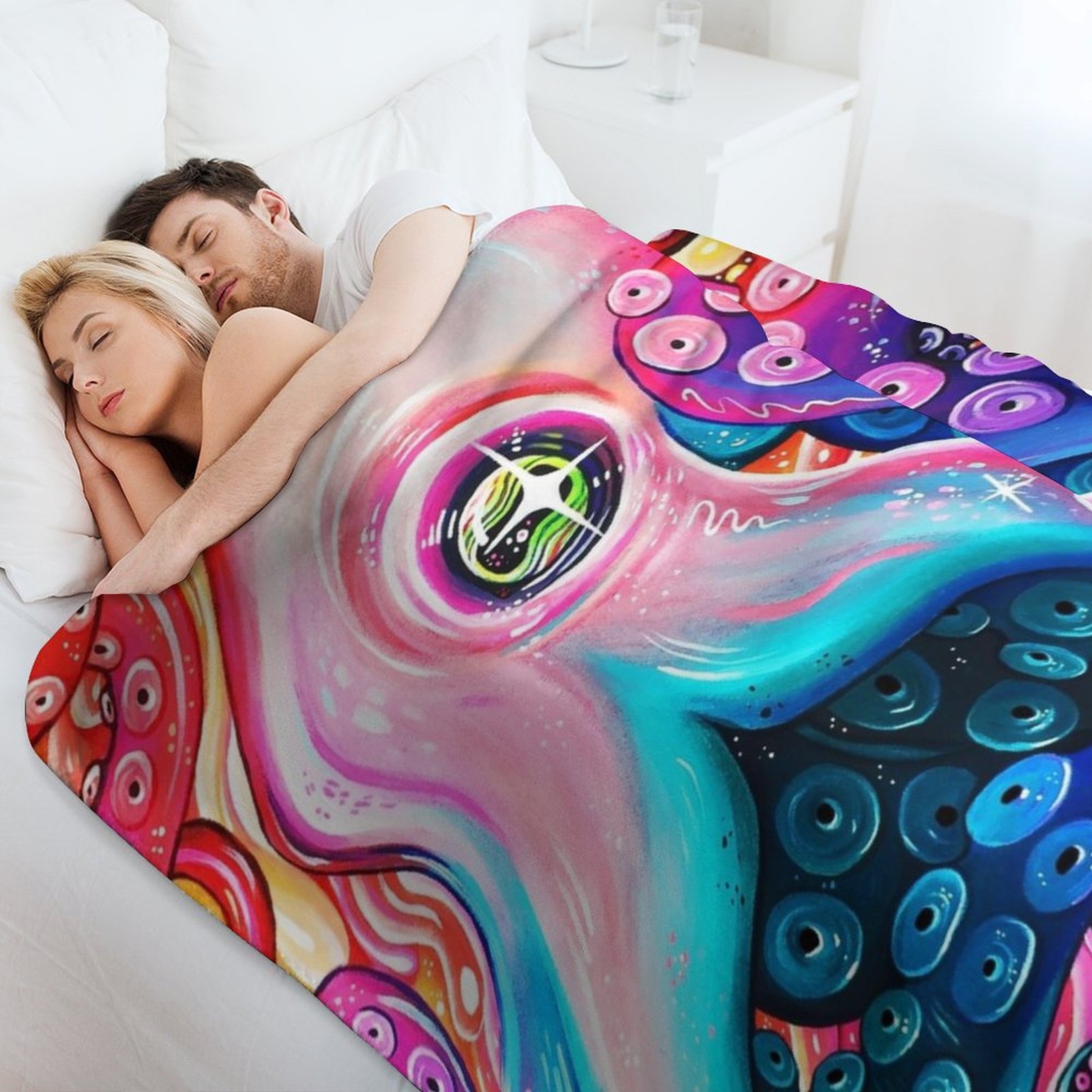 GlitterOctopus Throw Blanket v - Anime Cosplay Idea recension och pris