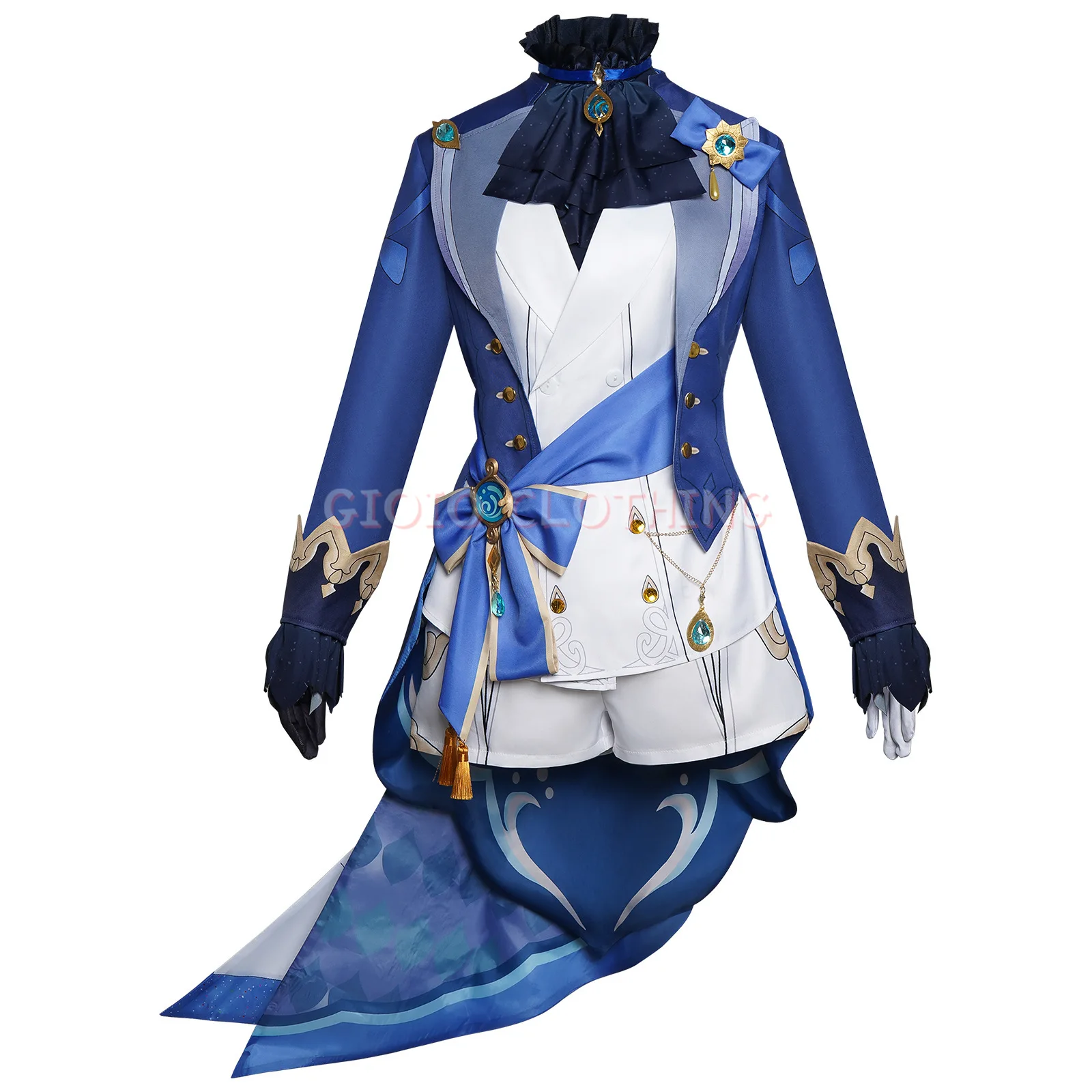 Furina Focalors Cosplay Genshi - Anime Cosplay Ladies recension och pris